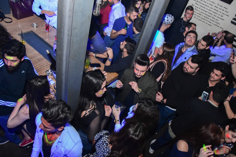 Afro NEON Night at Karma Beirut